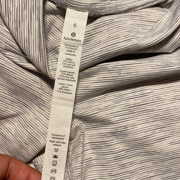 Lululemon Wunder Under Crop Scallop SE* Special Edition - Picture 9 of 11